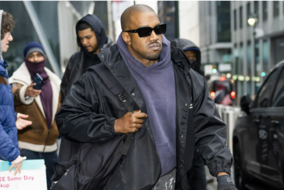 Kanye West Spotted in Louis Vuitton Don