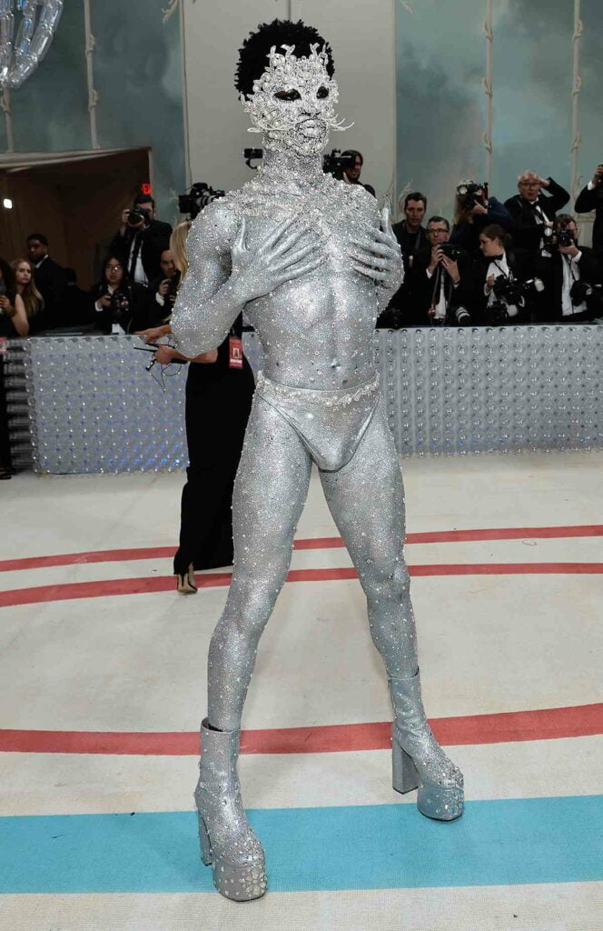 Lil Nas X at the Met Gala