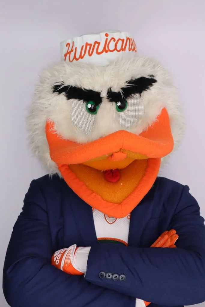 University of Miami Mascot